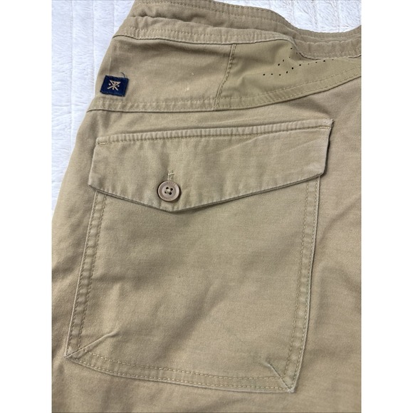 Roark‎ Layover 2.0 Pant Mens 32x29 Brown Drawstring Stretch Hiking Travel - Picture 12 of 16